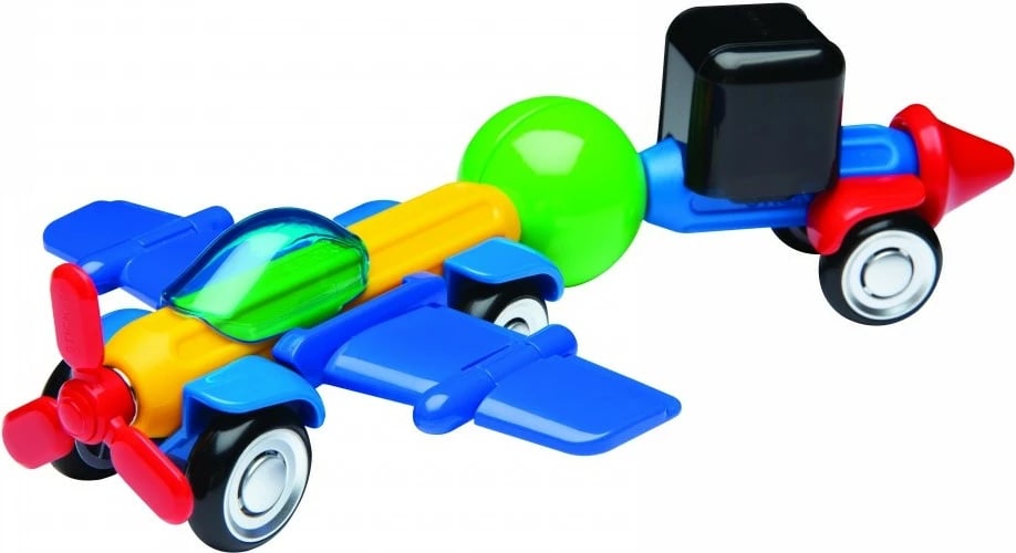 Set lodrash magnetike Magformers Stick-O Urban, 16 pjesë