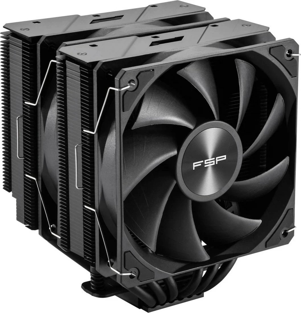 Ftohës procesori FSP MP7-B, për AMD AM5/AM4 dhe Intel 1851/1700/1200, i zi