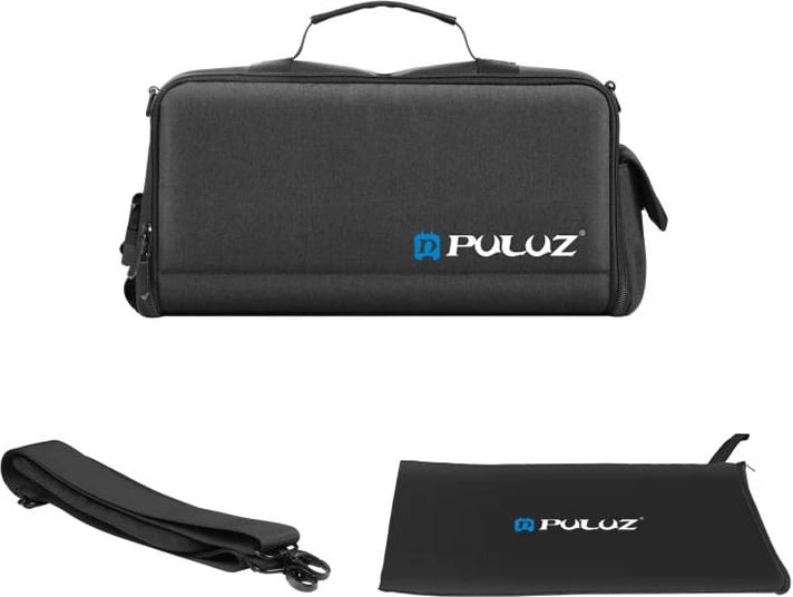 Çantë shpatullash për foto Puluz PU5016B, e zezë