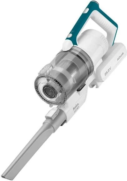 Fshesë me korrent vertikale Amica JORAN AQUA VM 9003, pa kabllo, 0.6L, Argjendtë/Bardhë
