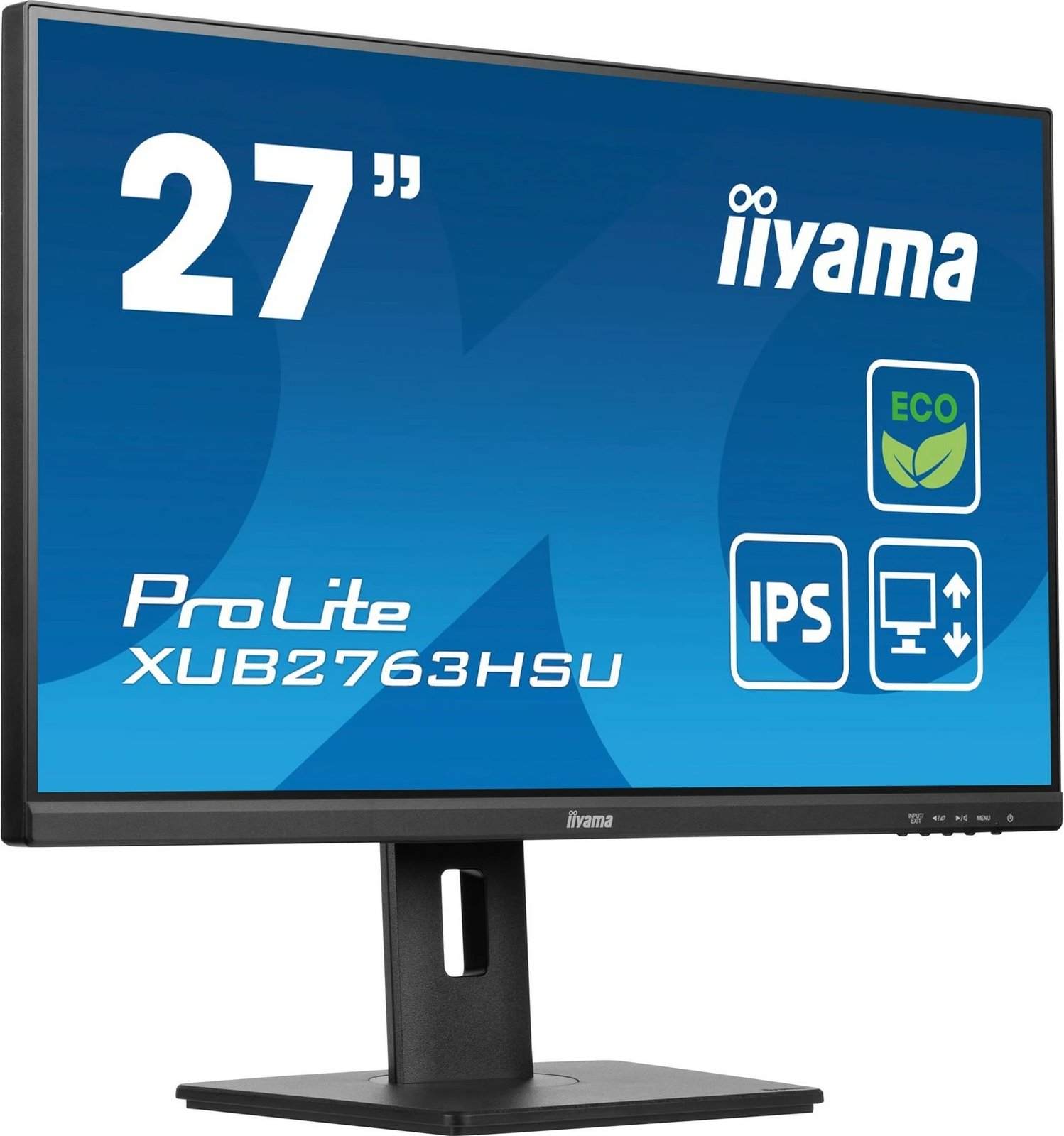 Monitor iiyama ProLite XUB2763HSU-B1, 27", Full HD, LED, 3 ms, i zi