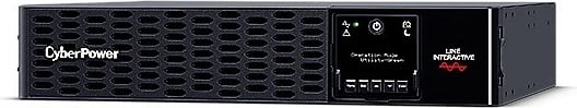 UPS, CyberPower, PR2200ERTXL2U, 2200VA 2200W, line-interactive me AVR, valë e pastër sinusoidale, LCD, montim rack/tower, e zezë