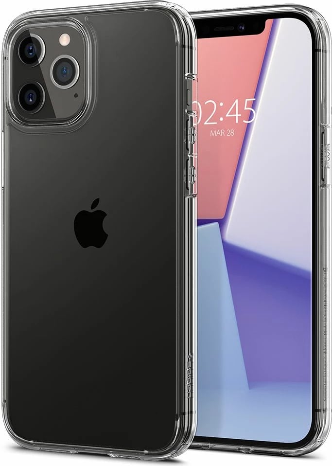 Mbështjellës Spigen Ultra Hybrid për iPhone 12 / iPhone 12 Pro, Transparent