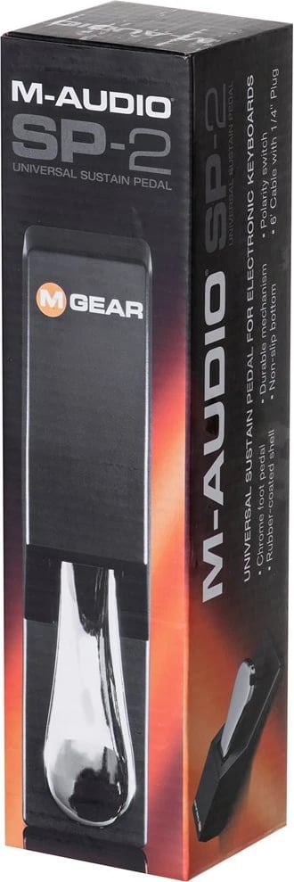 Pedal sustain M-AUDIO SP-2, 6.35 mm, E zezë