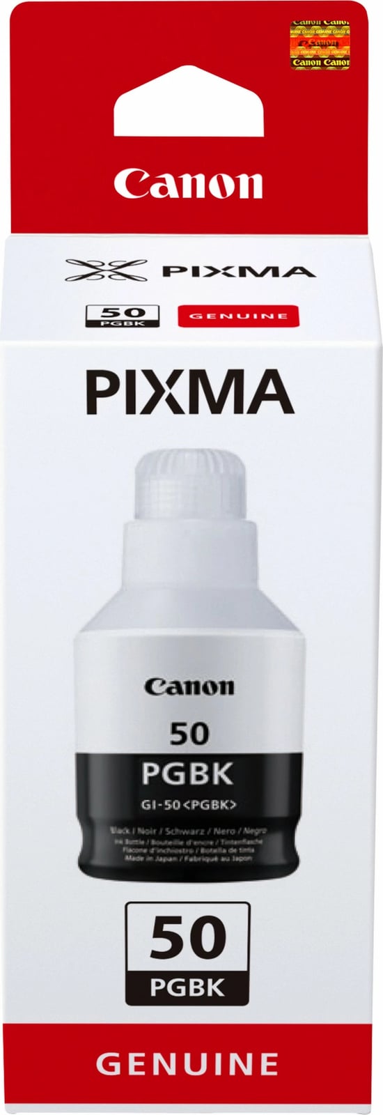 Shishe bojë Canon GI-50 PGBK, Pigment, 6000 faqe, E zezë