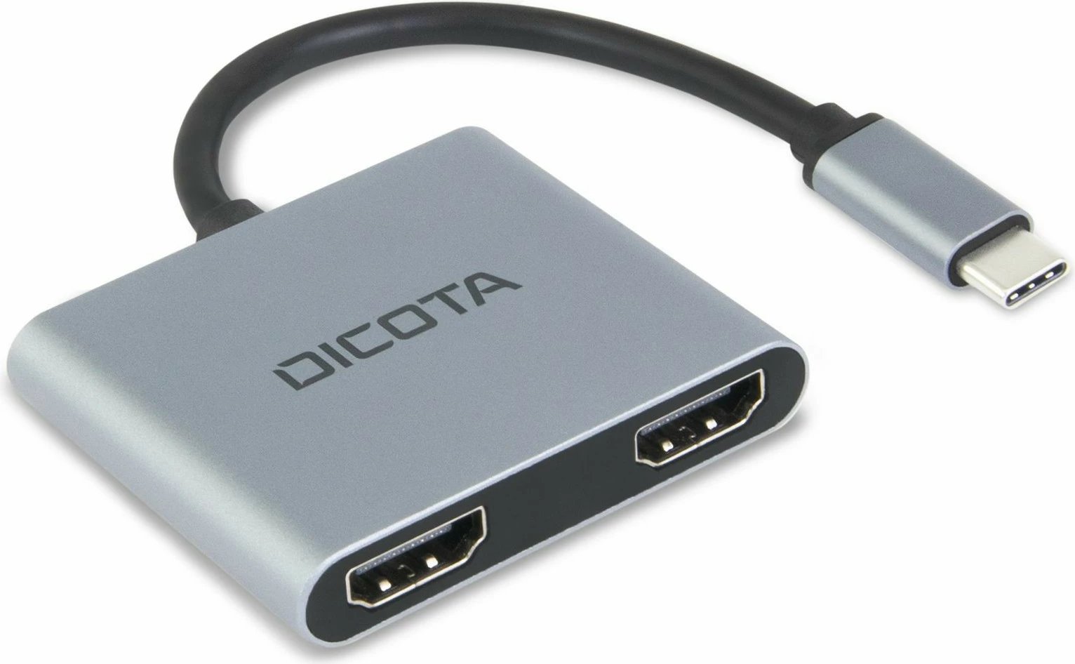 Docking station DICOTA D32063, USB Type-C, Silver
