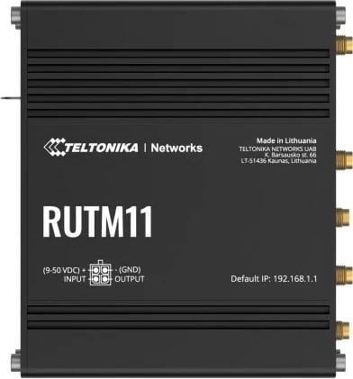 Router Teltonika RUTM11, Ethernet Gigabit, i zi