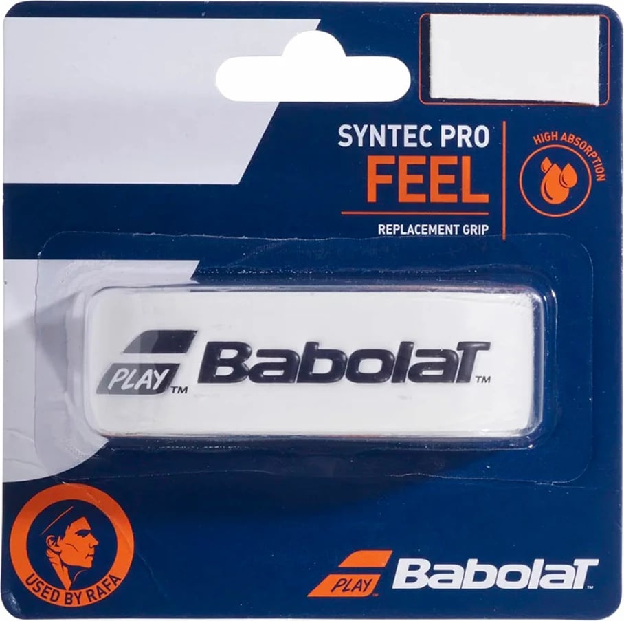 Overgrip për tenis Babolat, bardhë