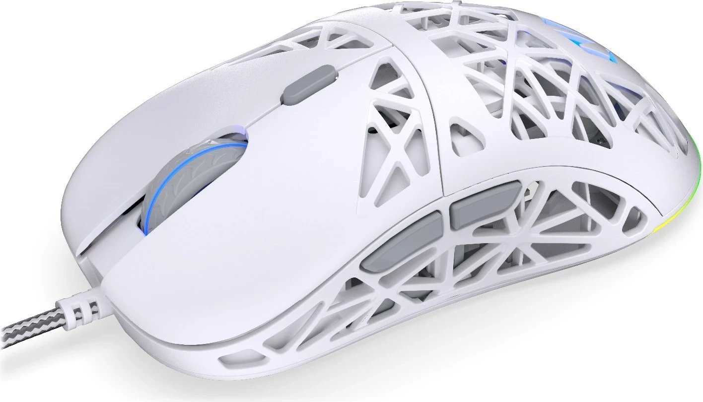 Maus gaming ENDORFY LIV Onyx White EY6A021, me kabllo, ARGB, i bardhë
