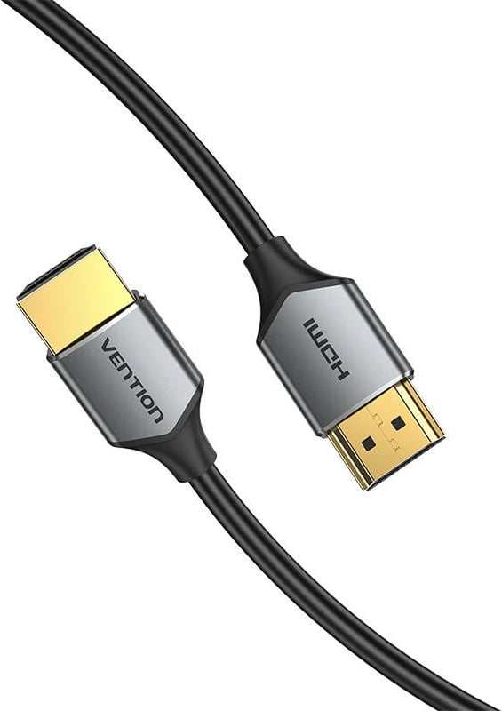 Kabllo HDMI ultra e hollë Vention ALEHI, 3m, 4K 60Hz, Gri