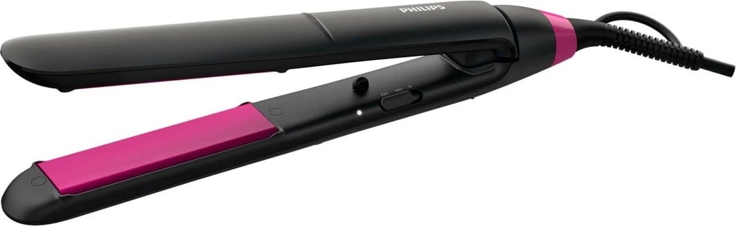 Hekur flokësh Philips ThermoProtect BHS375/00, pllaka qeramike, i zi/rozë