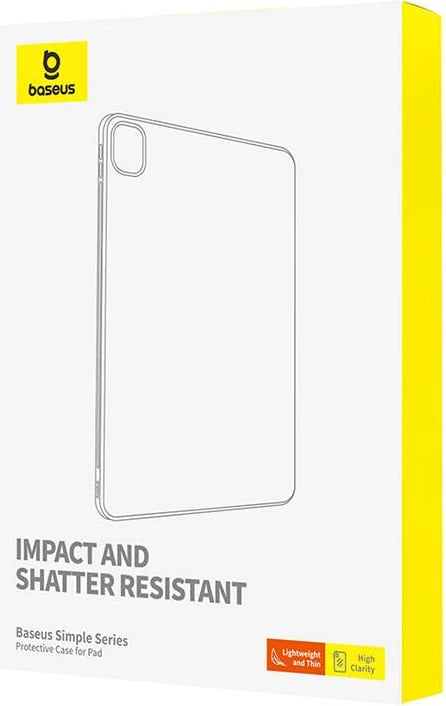 Mbështjellës Baseus Simple për iPad Air 4/Air 5 10.9"/iPad Pro 11", transparent