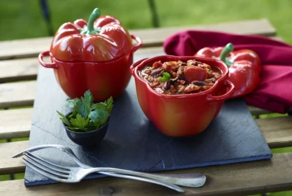 Tigan për pjekje ZWILLING Mini Cocotte Pepper, 470 ml, i kuq
