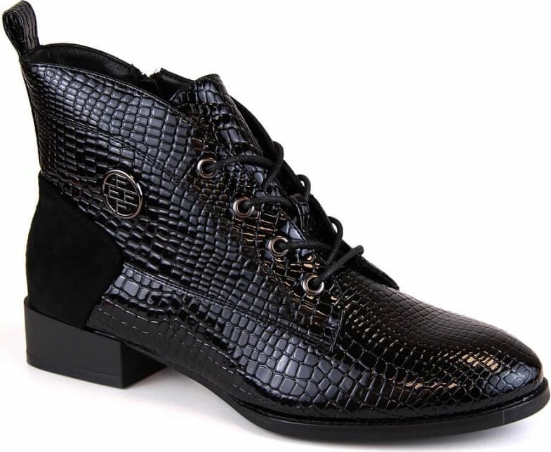 Çizme të shkurta për femra Filippo, të zeza