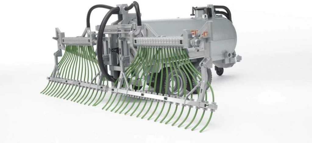 Rimorkio lodër Fliegl me spërkatës, BRUDER BR-02020, plastikë, argjendtë, 1:16