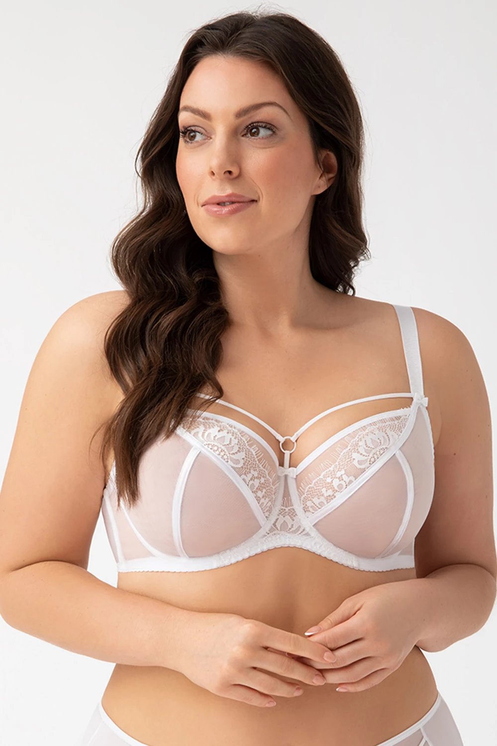 Sutjenë Gorsenia Lingerie 182036, e bardhë