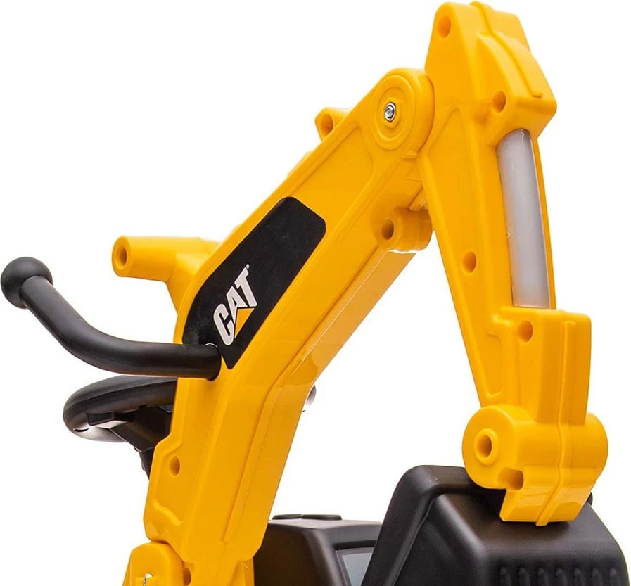 Ekskavator lodër për hipje, Milly Mally, CAT Excavator, 12–36 muaj, ngarkesë max 25 kg, me zë, e verdhë