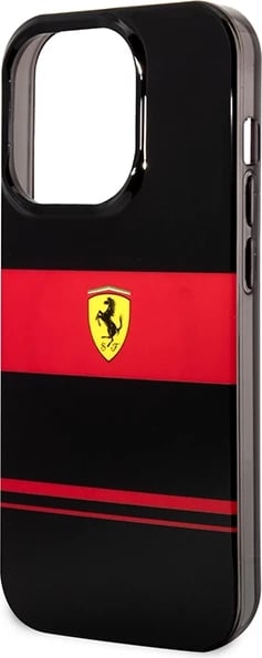 Mbështjellës Ferrari Combi MagSafe për iPhone 14 Pro 6.1", i zi