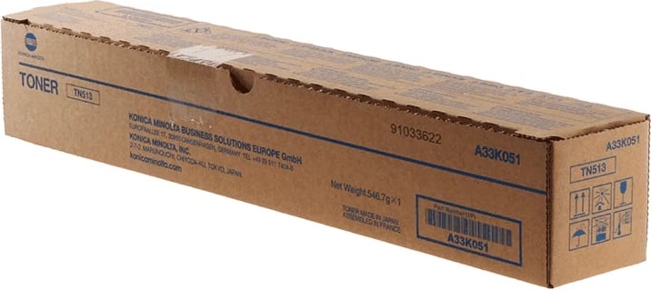 Toner, Konica Minolta, TN513 A33K051, rendiment 29,280 faqe, i zi
