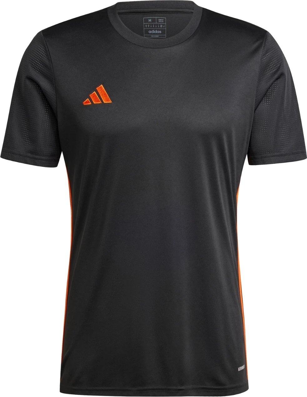 Fanellë futbolli adidas për meshkuj, e zezë-portokalli