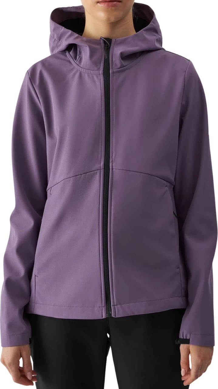 Jakne softshell për femra 4F, e purpurt