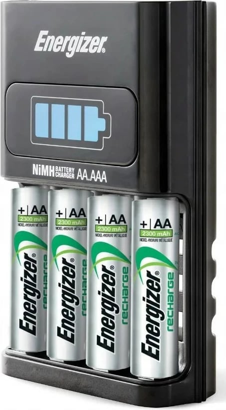 Karikues baterish Energizer 1 hour, 4x AA 2300mAh, i zi