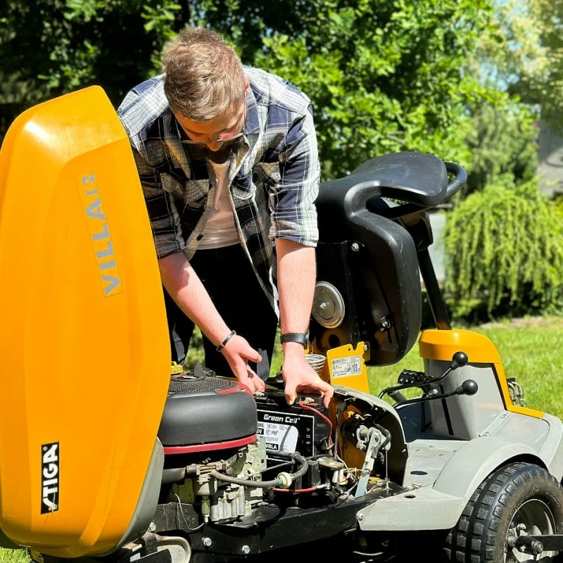 Bateri AGM VRLA, Green Cell, AGM6V5AH-J, 6V 5Ah, IP54, e zezë