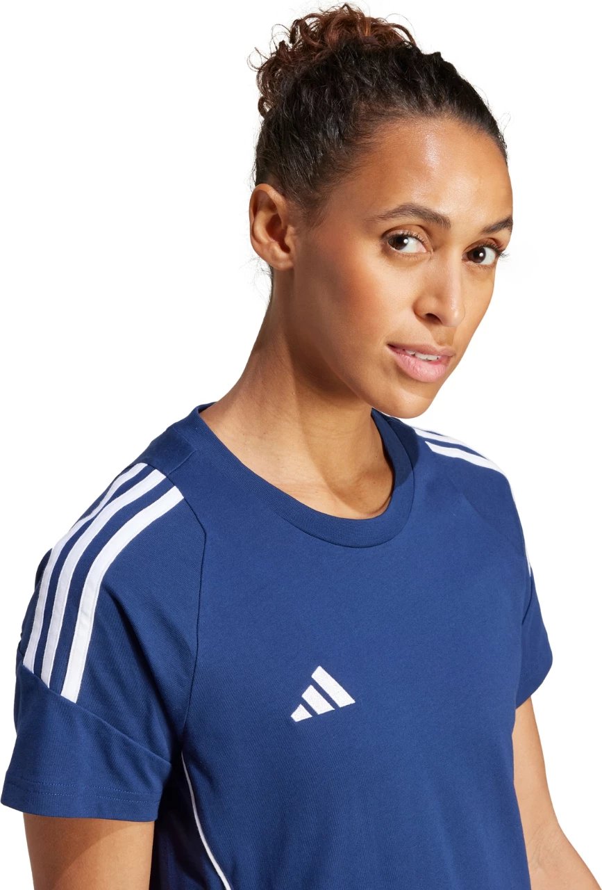 Maicë për femra adidas, kaltër-bardhë
