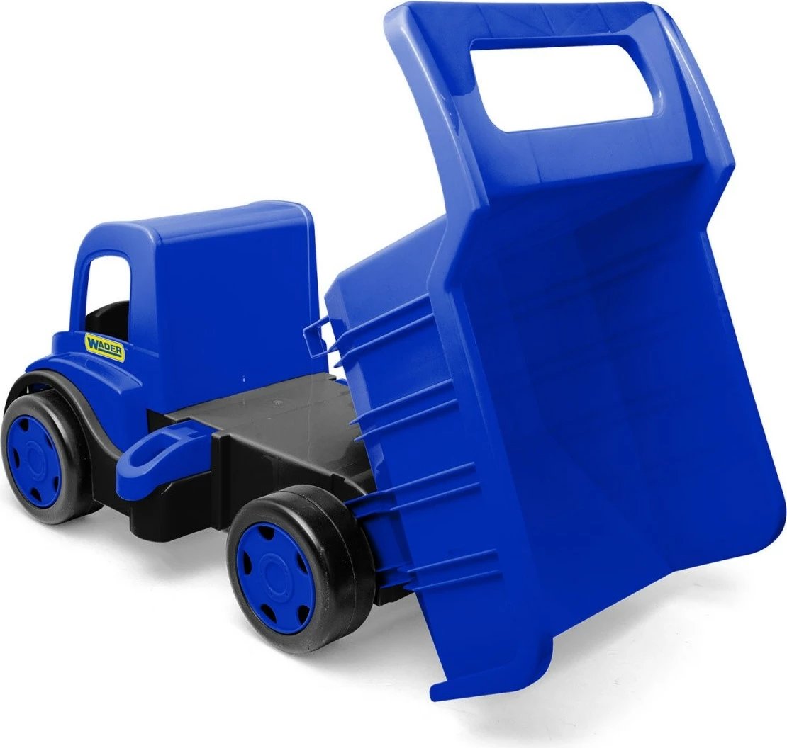 Kamion lodër Wader Dump Truck Gigant, 55 cm, plastikë, navy blue