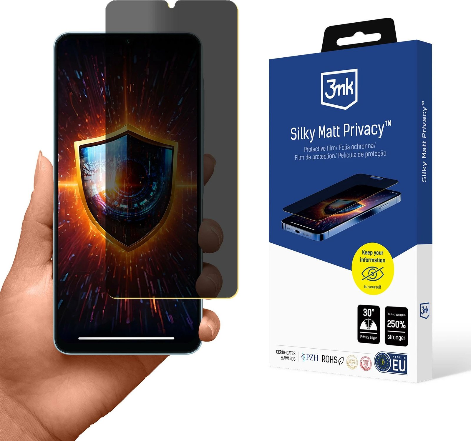 Mbështjellës privatësie 3mk Silky Matt Privacy për Samsung Galaxy A06, Mat