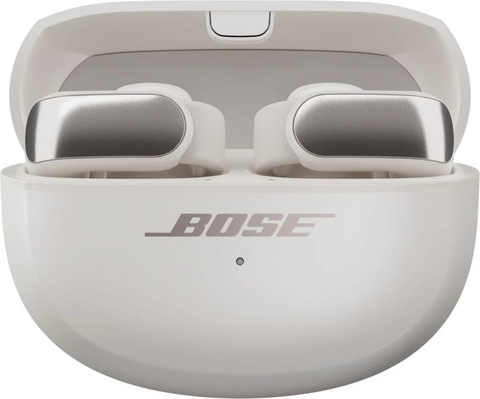 Kufje, Bose, Ultra Open Earbuds 881046-0020, dizajn open-ear, Silver