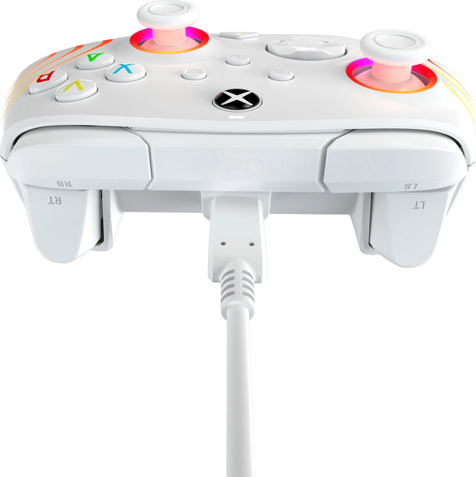 Gamepad PDP Afterglow Wave, Xbox Series X|S, PC, i bardhë Gamepad PDP Afterglow Wave, Xbox Series X|S, PC, i bardhë