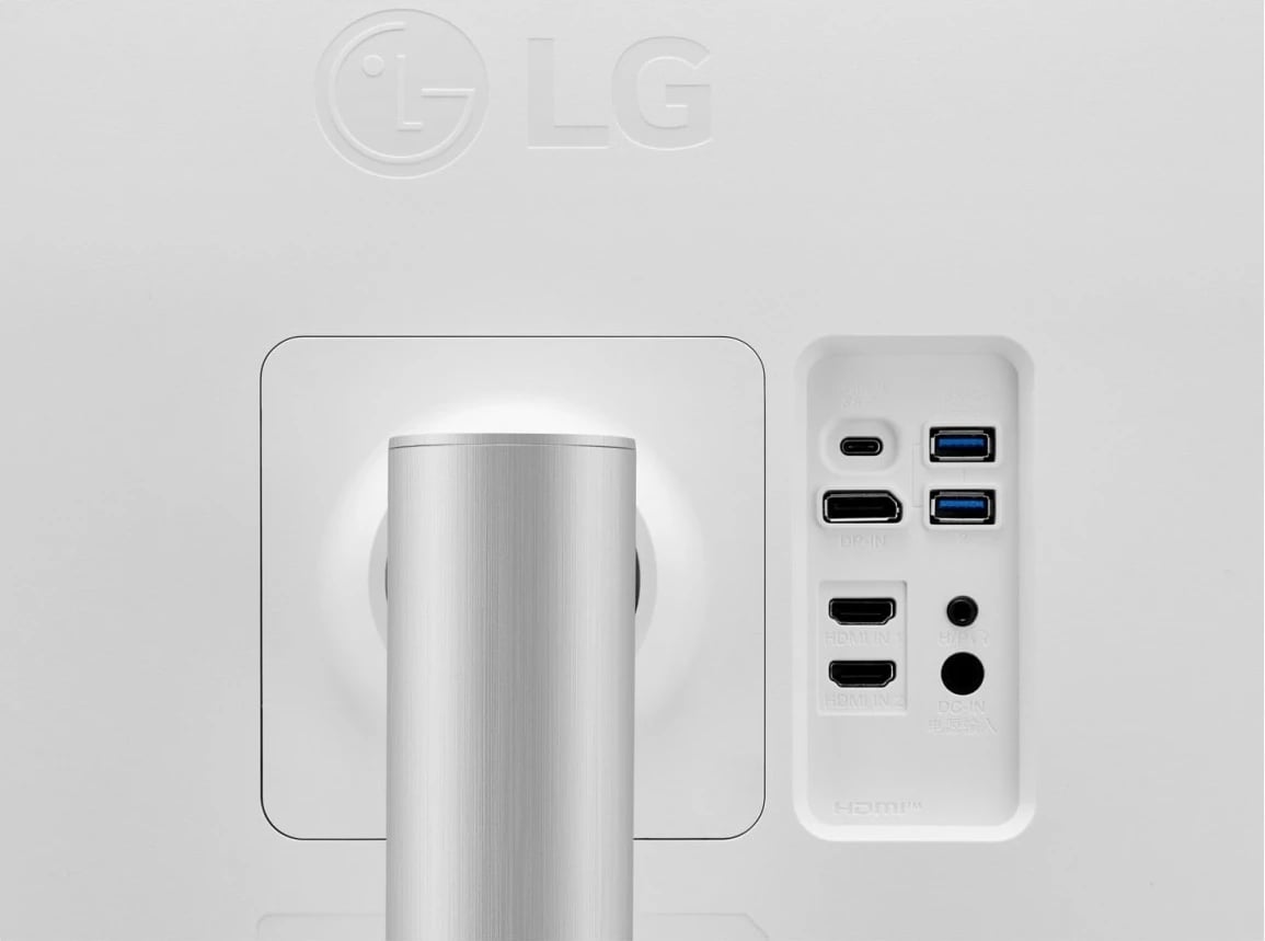 Monitor LG 27UP85NP-W, 27 inç, 4K Ultra HD, LED, 5 ms, argjendtë