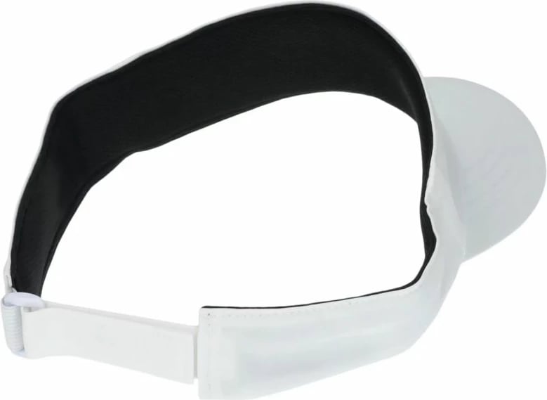 Kapelë visor Asics për meshkuj dhe fëmijë, e bardhë