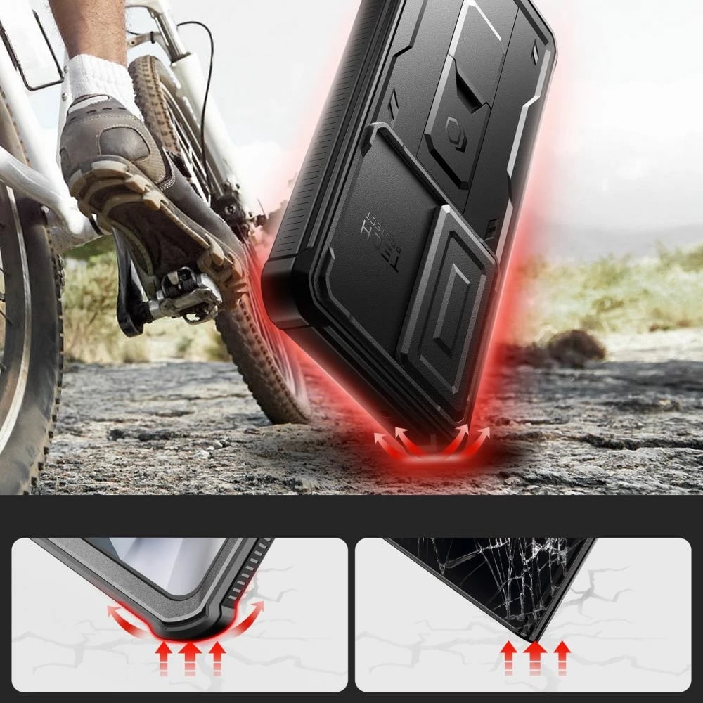 Mbështjellës Tech-Protect Kevlar Cam+ për Samsung Galaxy S24 Ultra, i zi