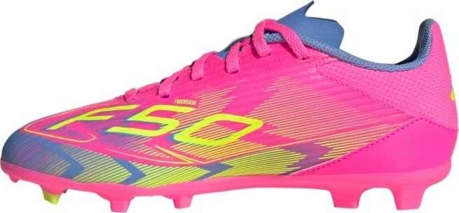 Çizme futbolli adidas fëmijë, rozë