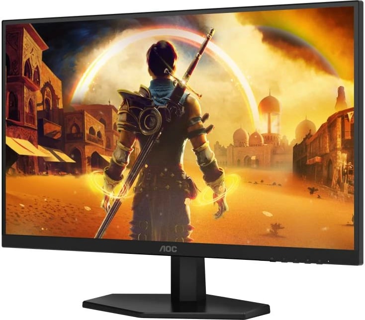 Monitor gaming, AOC, 27G42E, 27" Full HD 1920x1080, IPS i shpejt 180Hz 1ms GtG, AdaptiveSync HDR10, i zi