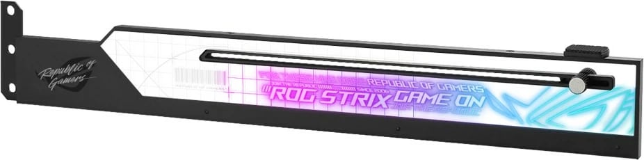 Mbajtëse kartelë grafike ASUS ROG STRIX HOLDER, RGB Mbajtëse kartelë grafike ASUS ROG STRIX HOLDER, RGB