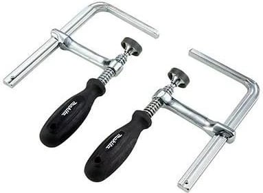 Set clampash Makita 194385-5, 2 copë, Metalik, Zi