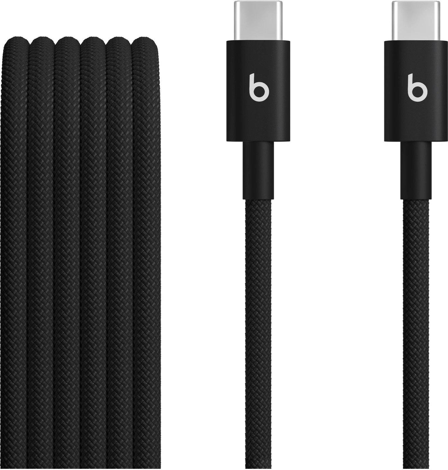 Kabllo USB-C në USB-C Apple, 1.5m, braided, e zezë