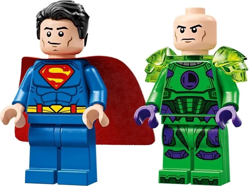 Set LEGO DC 76302 Superman Mech vs. Lex Luthor, për fëmijë 6+