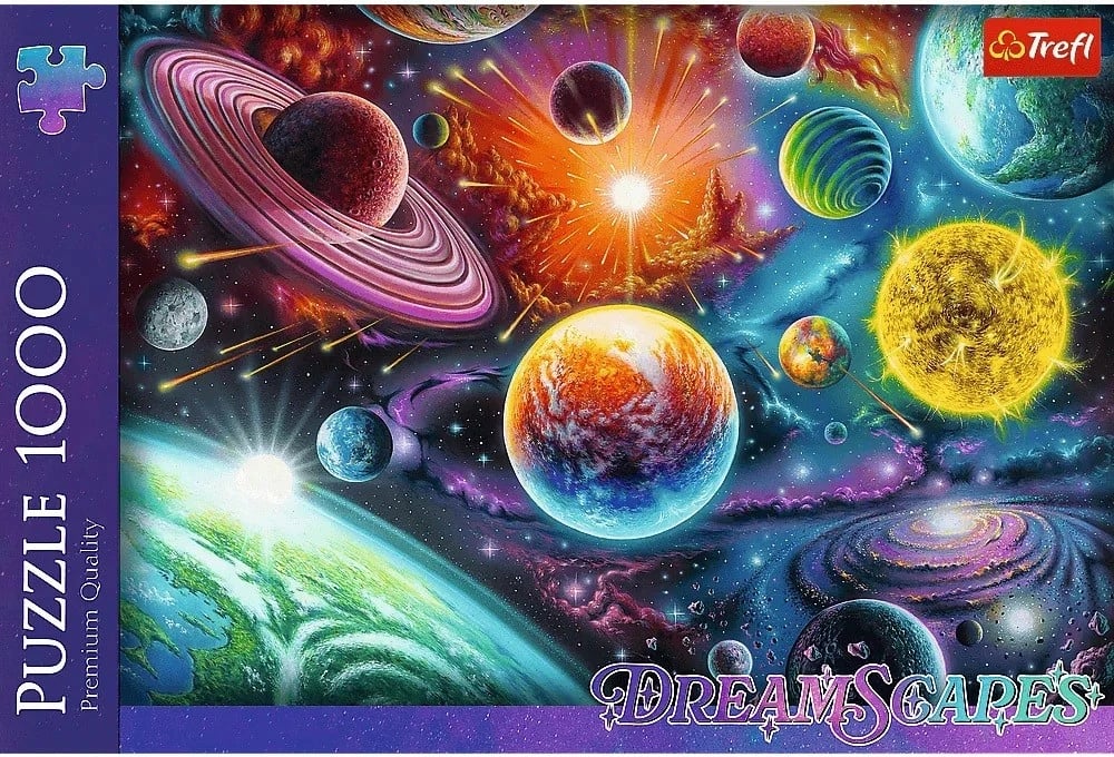 Puzzle Trefl DreamScapes Cosmic Adventure 1000 pjesë, shumëngjyrëshe Puzzle Trefl DreamScapes Cosmic Adventure 1000 pjesë, shumëngjyrëshe