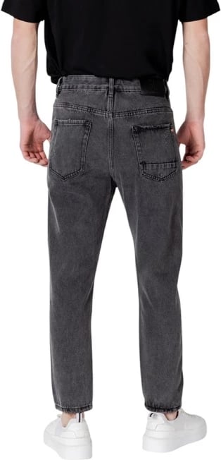 Jeans për meshkuj Gianni Lupo, të zeza