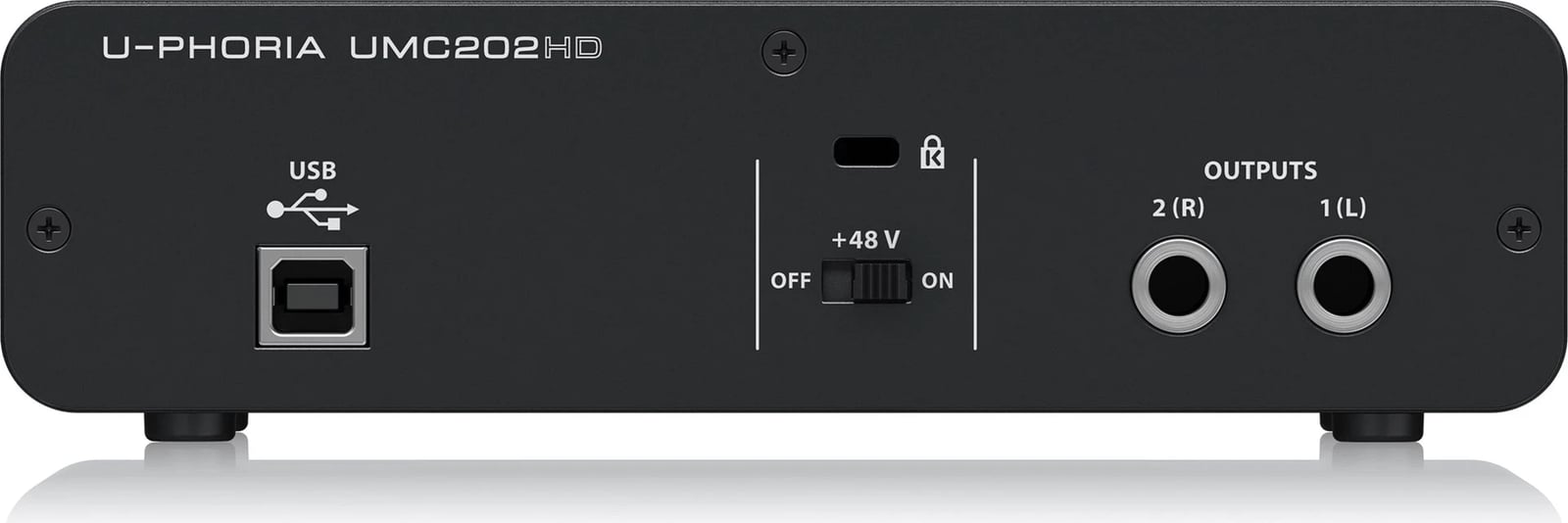 Interfejs audio Behringer UMC202HD, e zezë