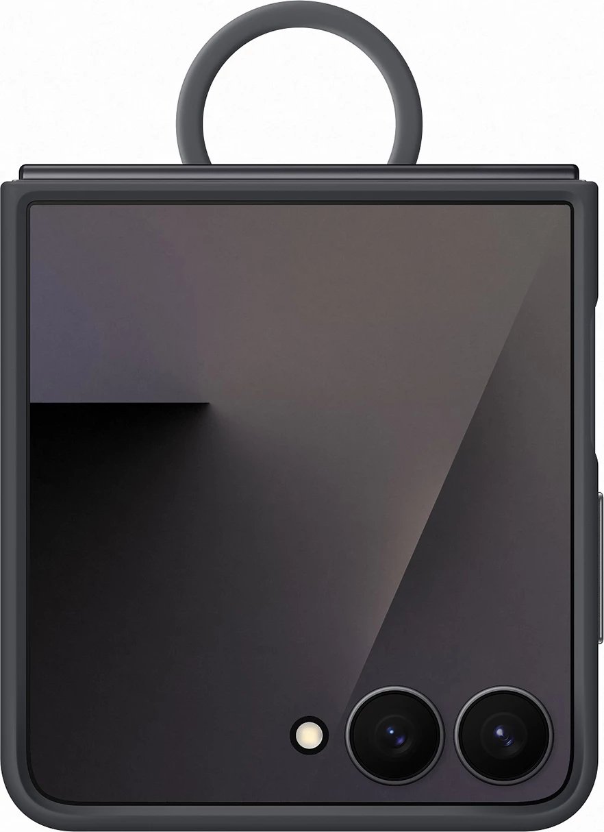 Mbështjellës Samsung Ring Case për Galaxy Z Flip7, i zi
