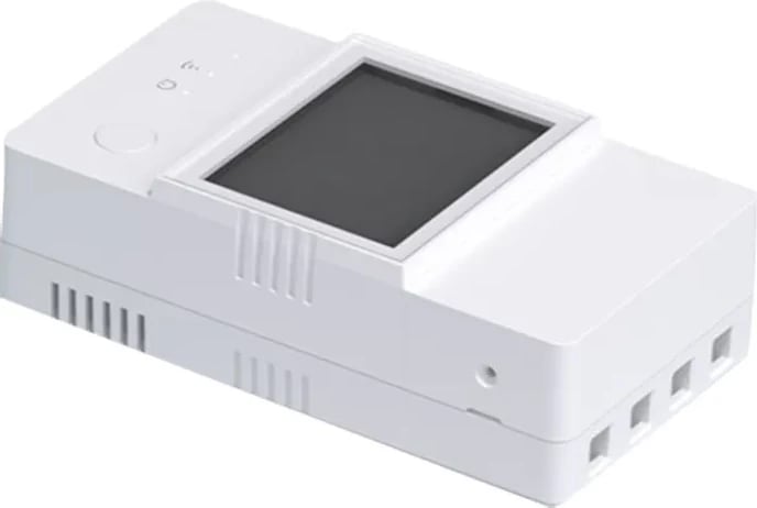 Ndërprerës smart për matje të energjisë Sonoff POWR320D, WiFi, i bardhë