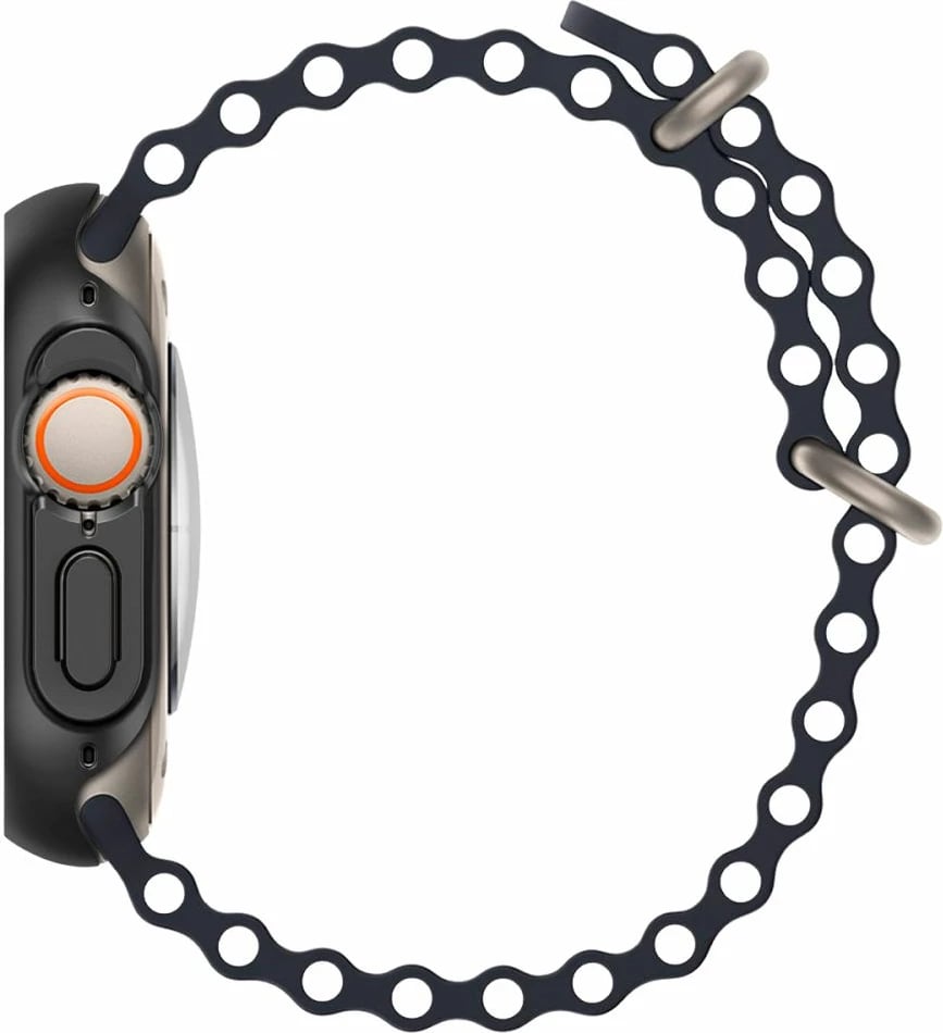 Mbështjellës Spigen Thin Fit për Apple Watch Ultra 49mm, Zi