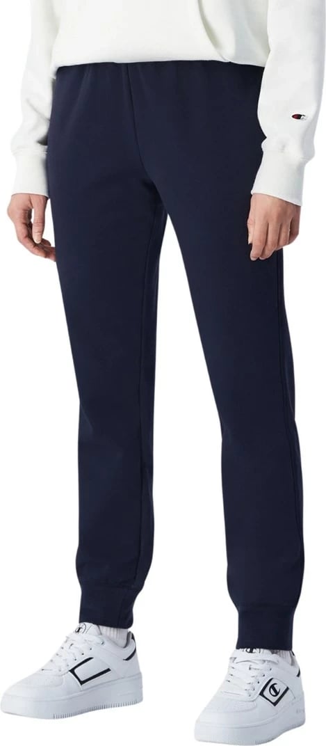 Pantallona Champion Rib Cuff për femra, Navy Blue | M