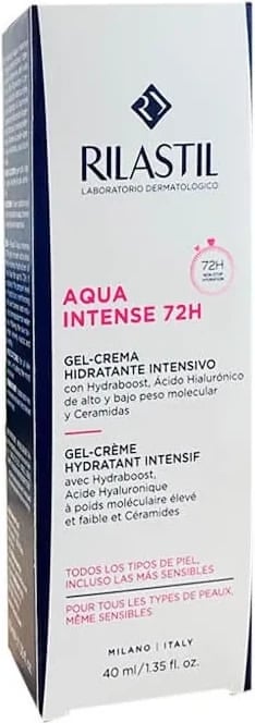 Gel krem hidratues Rilastil Aqua Intense 72H unisex 40ml