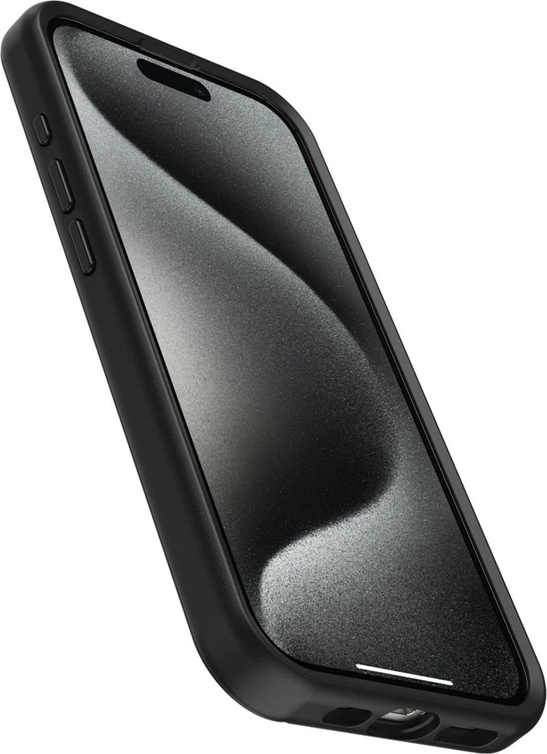 Mbështjellës OtterBox Symmetry Apple iPhone 15 Pro, i zi